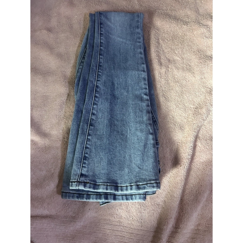 Love SOHO Jeans Womens 00 Light Wash Flare Bootcut Stretch Denim‎ Mid Rise - Picture 5 of 7